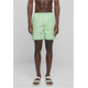 Mens Swimsuit Block Swim Shorts - Green