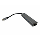 FAST ASIA Adapter TIP C na 3xUSB 3.0+TIP C+RJ45