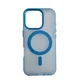 Silikonska futrola Magsafe FLURO COLOR Iphone 16 PRO PLAVA