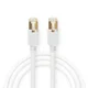 Nedis Omrežni kabel CAT6 | RJ45 moški | RJ45 moški | F/UTP | 5,00 m | Okrogla | LSZH / PVC | Bela | Škatla z okencem
