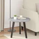 Gornji dio stola Beton siva O 50 x 1,5 cm Konstruirano drvo
