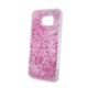 Torbica silikonska Leaves za Samsung G930/S7 pink