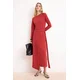 Trendyol Modest Ženska haljina Tctss26Eb00054, Crvena