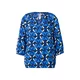 ZABAIONE Bluza Co44rnelia marine / azur / črna / bela