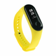 BStrap Xiaomi Mi Band 3/4 Silicone pašček, Yellow