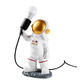 Opviq Namizna svetilka Astronaut-1, bela, poliester, višina 32 cm - Dnevna soba / jedilnica - Mladostno bivanje - Plastika