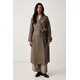 Weekend Max Mara Volneni plašč Tema 2625016042 Rjava Regular Fit