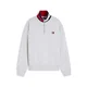 Tommy Jeans Majica mornarska / svetlo siva / rdeča / bela