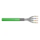 Digitus Inštalacijski kabel DIGITUS cat.8.2, S/FTP, Dca, AWG 22/1, LSOH, 100m, zelen