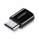Ugreen adapter Micro USB/USB-C, črna