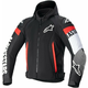 Alpinestars Zaca Air Jakna Black/White/Red Fluo M Tekstilna jakna