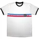 Oasis 1996 Tour Horizontal Stripes (Ringer) White L Majica