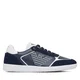 EA7 unisex. 7X000405_AF19826 Heritage Eagle usnjene športne copate črne barve (40 2/3), Črna, Ravna stran, Čipke, Prilo&