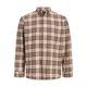 JACK & JONES Srajca JJEField bež / čokolada / črna / bela