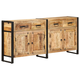 vidaXL Komoda 172x35x80 cm trden akacijev les