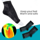 Magnetske kompresijske čarape za podršku stopala s bakrom OPEDIA