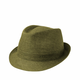 Ljetni laneni šešir Stetson Trilby Linen — Forest Green - L