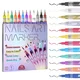 Netscroll 12-delni set pisal za poslikavo nohtov, 0,5 mm, ArtNails