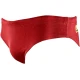 Boys swimsuit finis youth brief solid red 26