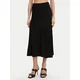 DKNY Plisirano krilo P4JRAT77 Črna Regular Fit
