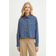 Weekend Max Mara Srajca Ragtime 2515111112 Modra Regular Fit