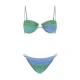 Shiwi Bikini Demi modra/zelena