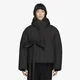Jakna Y-3 Hooded Puffer Jacket Black S