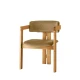 Hanah Home Trpezarijska stolica CO 036, 58x76x49 cm, Kaki