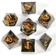 shumee Komplet 7 tekočih kock za RPG Haunted Pumpkin