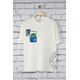 Trendyol Muška majica Tmnss25Ts00219, Krem