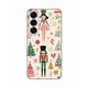 Silikonska maska za Samsung S931B Galaxy S25, Vintage Christmas