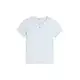 Tommy Jeans Majica ESSENTIAL svetlo modra / bela