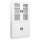 Uredski ormarić bijeli 90 x 40 x 180 cm čelični