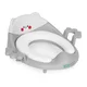 ECOTOYS Adapter za wc šolju sa rukohvatima,Sivi