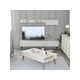 Hanah Home Set TV komoda i klub sto Lyon 3, 4 komada, Krem