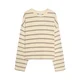 Bershka Majica rumena / temno siva / črna