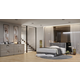 Meblo Trade Krevet Royal sleeper Grace flat s madracem 140 200x140