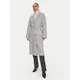 Calvin Klein Volneni plašč K20K207089 Siva Oversize