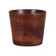 Pokrov za cvetlični lonček RABAS WOOD keramični mat d13x12cm