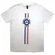 Oasis Majica Stripes 95 Unisex White L