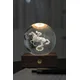 Led brezžična namizna svetilka Gingko Design Amber Crystal Light 9,5 x 8 cm