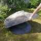 Taidekivi Baštenski kamen, Sivi granit, O120 cm