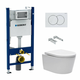 GEBERIT WC školjka s kompletom SIKOGES5W0 SAT Brevis (111.154.11.2)