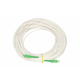 Extralink SC/APC-SC/APC | Patchcord | LSZH, Single mode, Simplex, G.657A1, 3mm, 60m, white