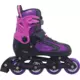 ROLER PW126B-10 CRNO ROZO LJUBIČASTA ALU M(37-40) ABEC5 PU TOČKIĆI