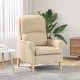 fotelja Krema 76 x 94 x 102 cm Mikrofibra