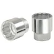 KS Tools 12-kraki nastavek, kratek, 13/16, 3/4 KS orodje
