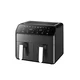 LINEA Friteza na vruć vazduh LAFD-0639, 8l, dve posude, digitalna, 2000 W
