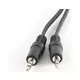 E-GREEN Kabl audio 3.5mm - 3.5mm MM 5m crni