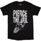 Pierce The Veil Majica Large Text Unisex Black M